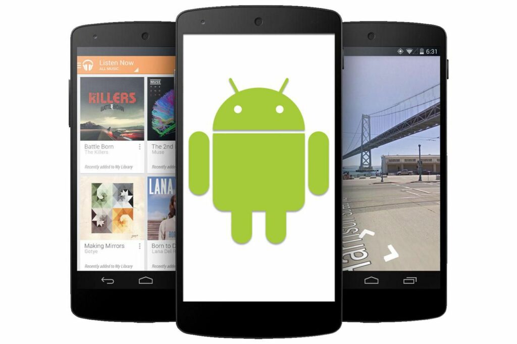 Nexus 5 with android logo 56a401095f9b58b7d0d4e6af