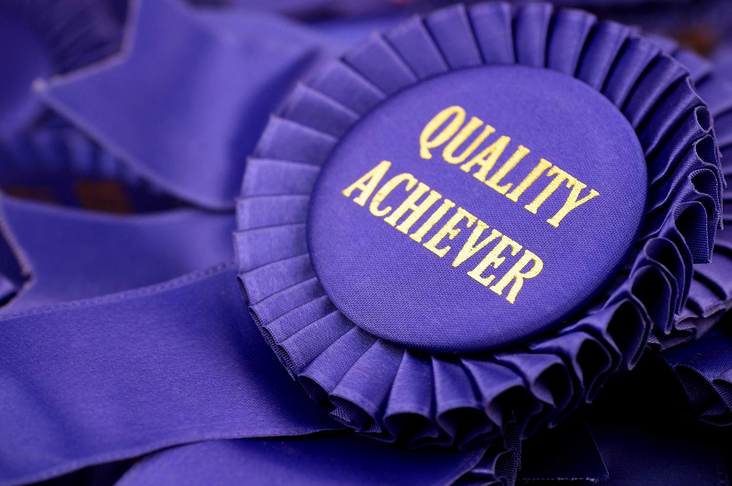 Quality Achiever Award Ribbon