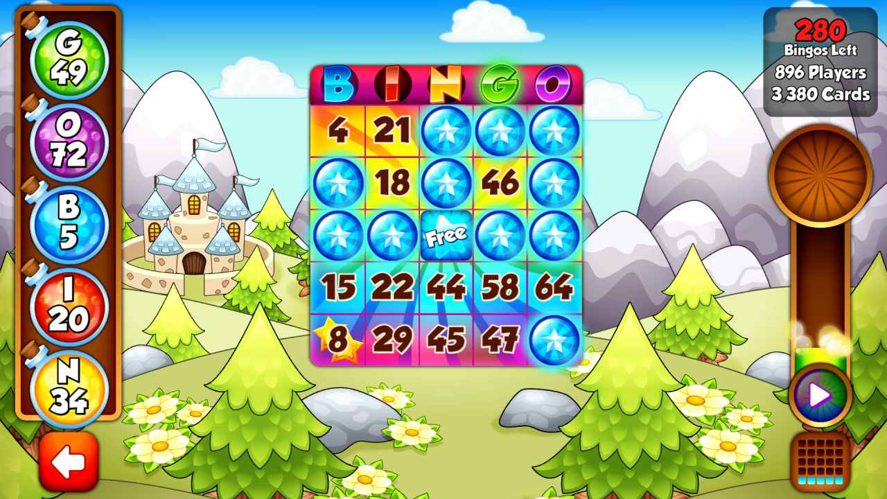 Snímek obrazovky hry Bingo Story v systému Android