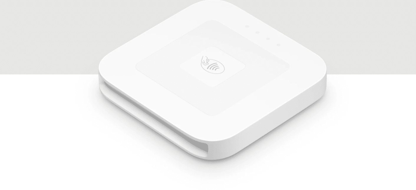 Čtečka Square NFC v bílé barvě